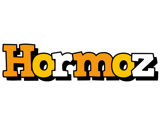 Hormoz cartoon logo