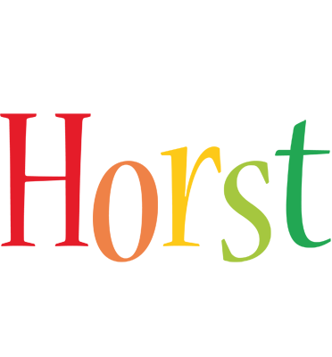 Horst birthday logo