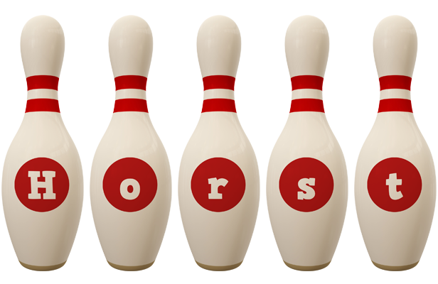 Horst bowling-pin logo