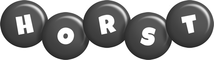 Horst candy-black logo