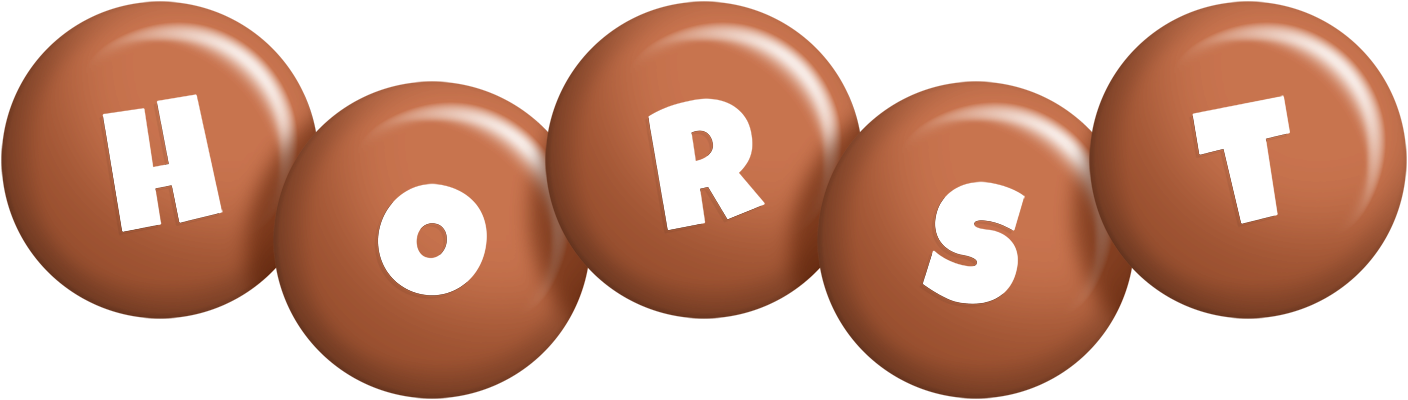 Horst candy-brown logo