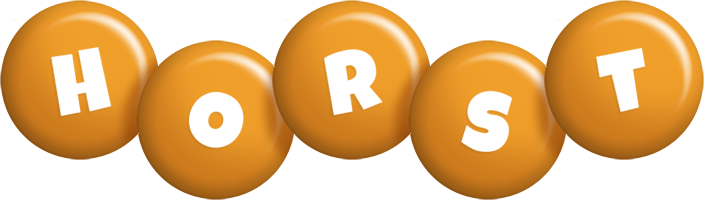 Horst candy-orange logo