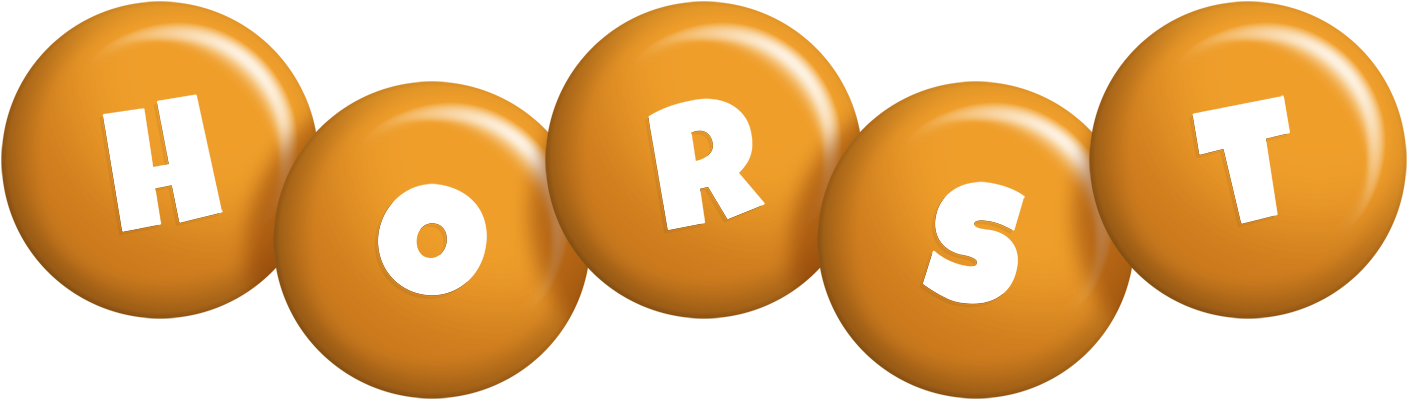 Horst candy-orange logo