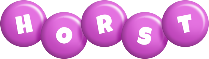Horst candy-purple logo