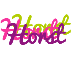 Horst flowers logo