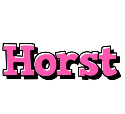 Horst girlish logo