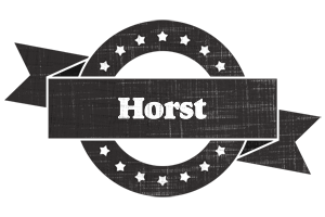 Horst grunge logo