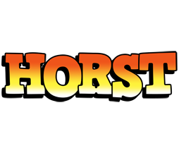 Horst sunset logo