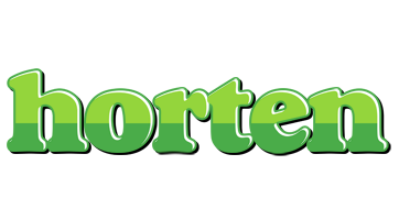 Horten apple logo