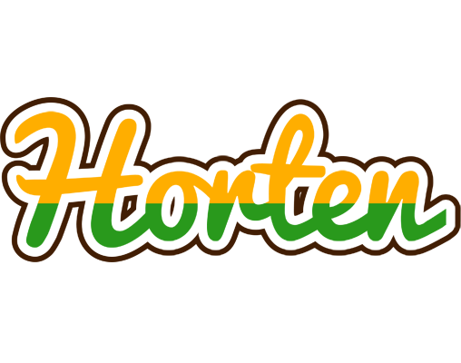 Horten banana logo