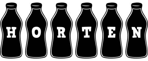 Horten bottle logo