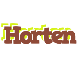 Horten caffeebar logo