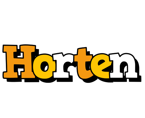 Horten cartoon logo