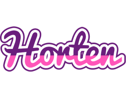 Horten cheerful logo