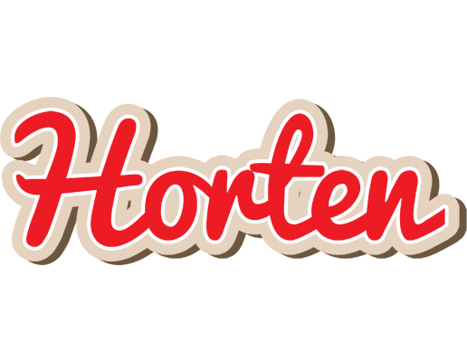 Horten chocolate logo