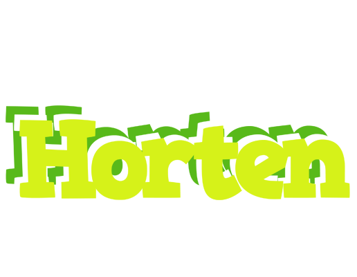 Horten citrus logo