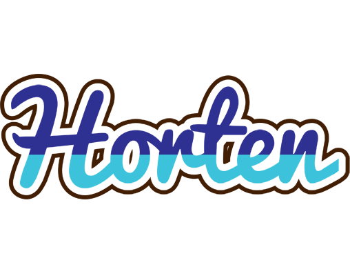 Horten raining logo