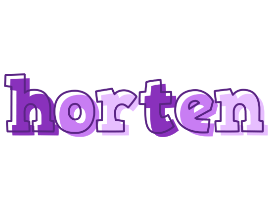 Horten sensual logo