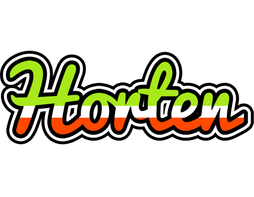 Horten superfun logo