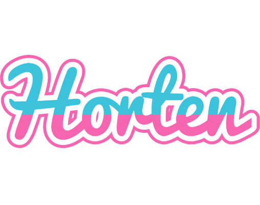 Horten woman logo