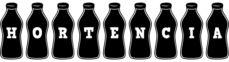 Hortencia bottle logo