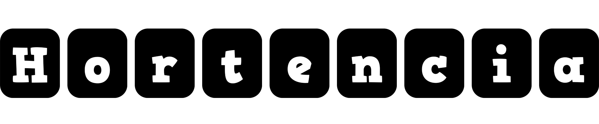 Hortencia box logo