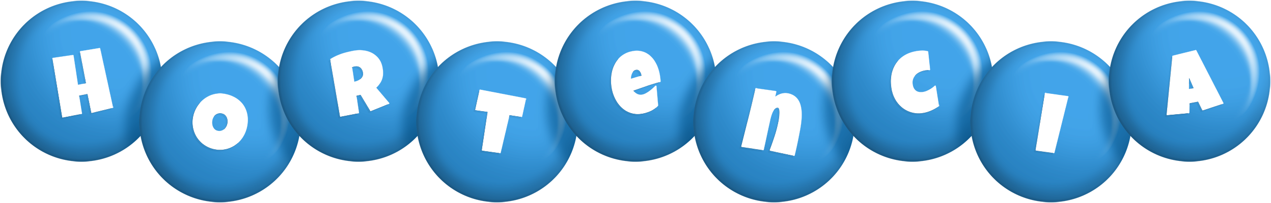 Hortencia candy-blue logo