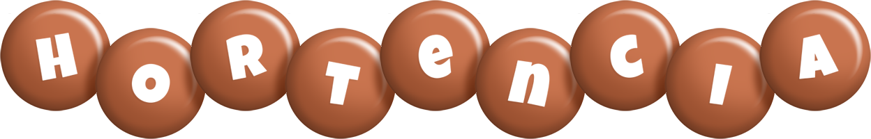 Hortencia candy-brown logo