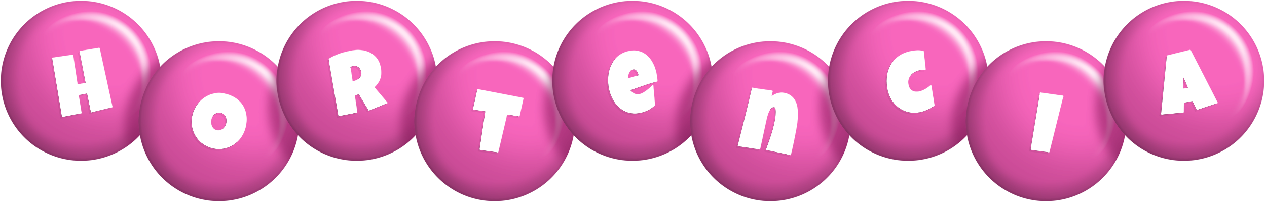 Hortencia candy-pink logo
