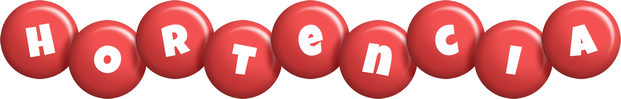 Hortencia candy-red logo