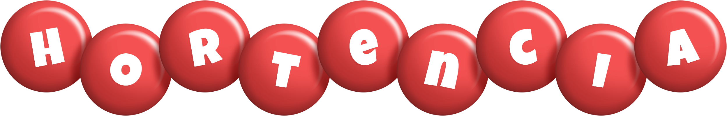 Hortencia candy-red logo
