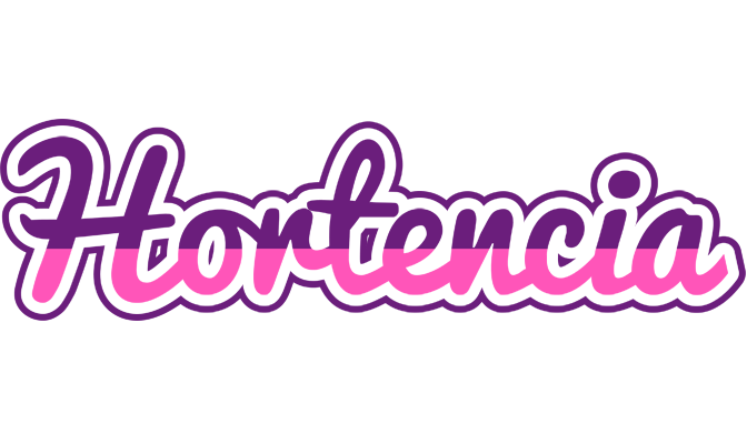 Hortencia cheerful logo