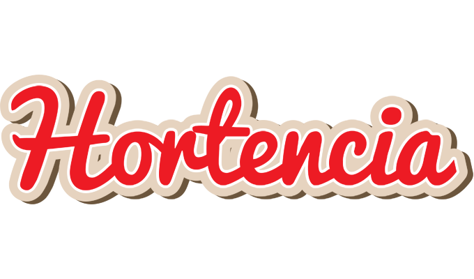 Hortencia chocolate logo
