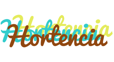 Hortencia cupcake logo
