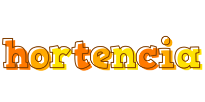 Hortencia desert logo