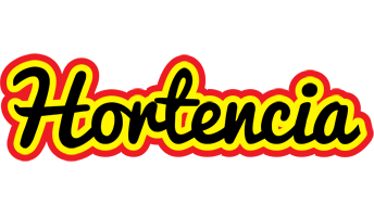 Hortencia flaming logo