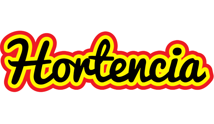 Hortencia flaming logo