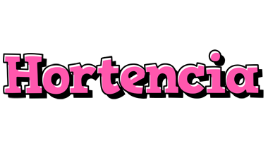 Hortencia girlish logo