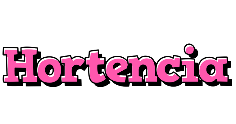 Hortencia girlish logo