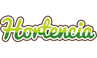 Hortencia golfing logo