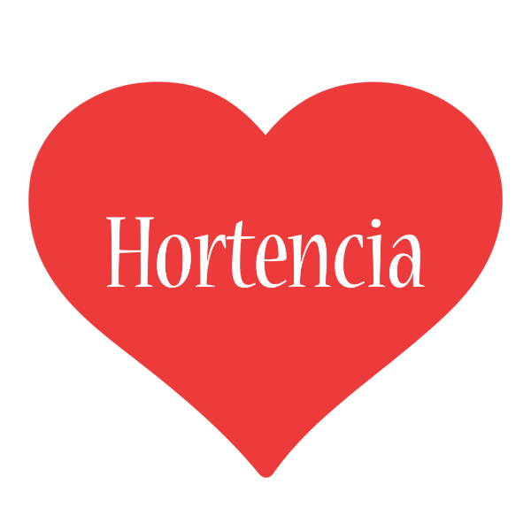 Hortencia love logo