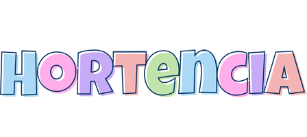 Hortencia pastel logo