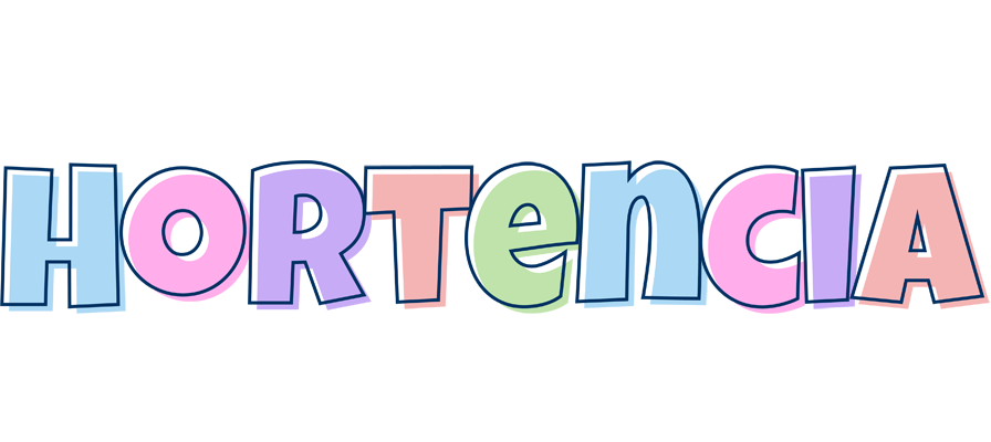 Hortencia pastel logo