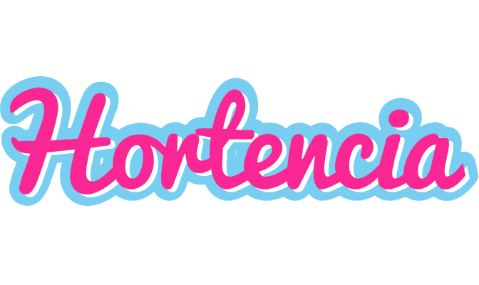 Hortencia popstar logo