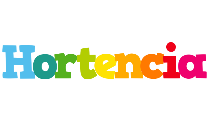 Hortencia rainbows logo