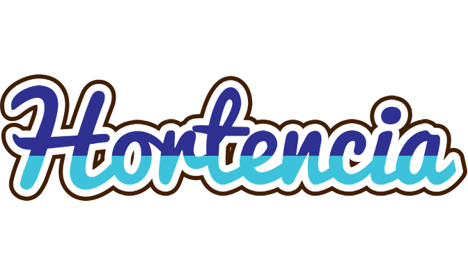Hortencia raining logo