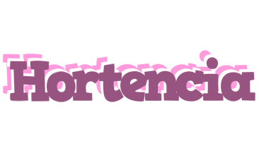 Hortencia relaxing logo