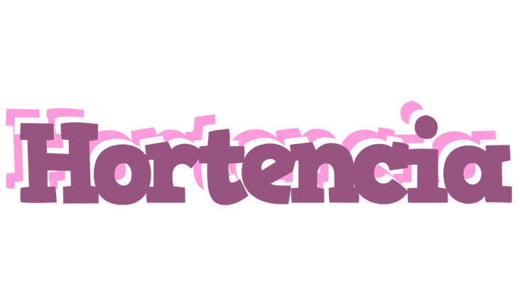 Hortencia relaxing logo