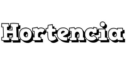 Hortencia snowing logo