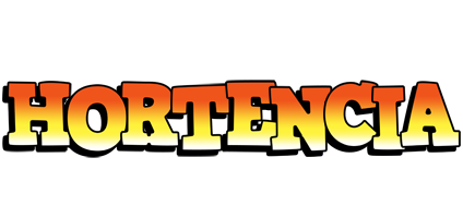Hortencia sunset logo